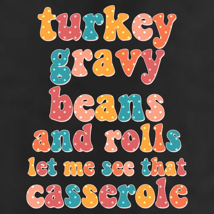 Funny Thanksgiving Turkey Gravy Beans And Rolls Golf Towel