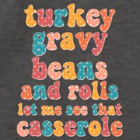Funny Thanksgiving Turkey Gravy Beans And Rolls Vector Backpack