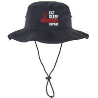 Funny Taxidermist T Eat Sleep Taxidermy Repeat Gift Bucket Hat