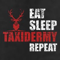 Funny Taxidermist T Eat Sleep Taxidermy Repeat Gift 25L Jumbo Tote