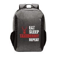 Funny Taxidermist T Eat Sleep Taxidermy Repeat Gift Vector Backpack