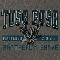 Funny The Tush Push Eagles Brotherly Shove Cotton Canvas Backpack