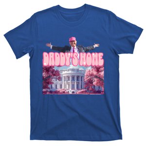 Funny Trump Take America Back DaddyS Home Trump Pink 2024 Gift T-Shirt