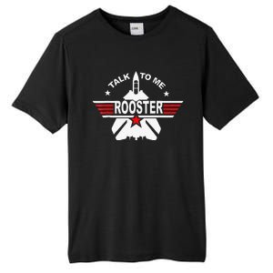 Funny Talk To Me Rooster Funny 80s Talk To Me Rooster Tall Fusion ChromaSoft Performance T-Shirt