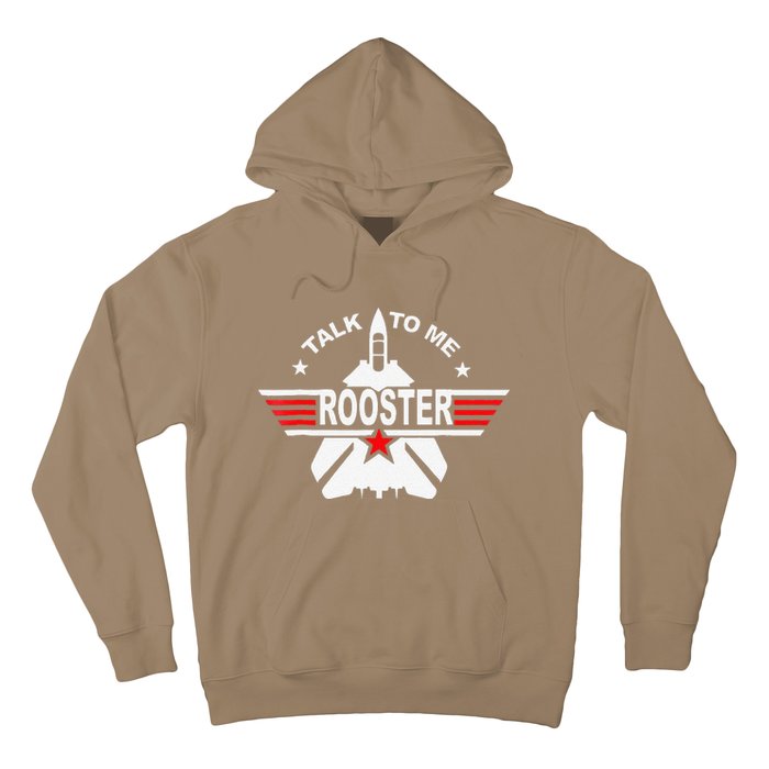 Funny Talk To Me Rooster Funny 80s Talk To Me Rooster Hoodie