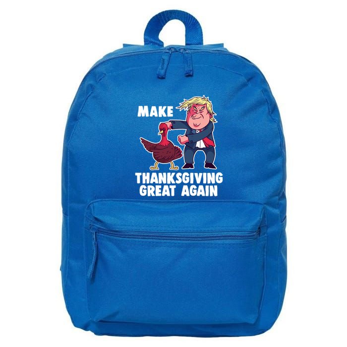Funny Trump Turkey Floss Gift 16 in Basic Backpack