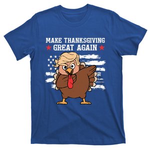 Funny Trump Turkey Make Thanksgiving Great Again Trump 2024 Cool Gift T-Shirt