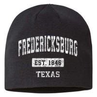 Fredericksburg Texas Tx Vintage Sports Established Sustainable Beanie