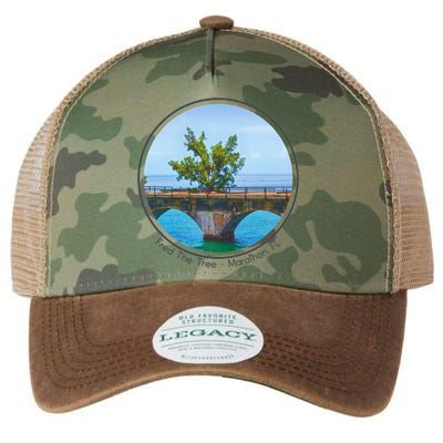 Fred The Tree Marathon Fl 7 Mile Bridge Tree Of Hope Legacy Tie Dye Trucker Hat