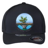 Fred The Tree Marathon Fl 7 Mile Bridge Tree Of Hope Flexfit Unipanel Trucker Cap