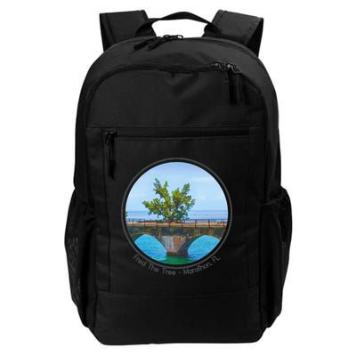 Fred The Tree Marathon Fl 7 Mile Bridge Tree Of Hope Backpack