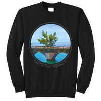 Fred The Tree Marathon Fl 7 Mile Bridge Tree Of Hope Tall Sweatshirt