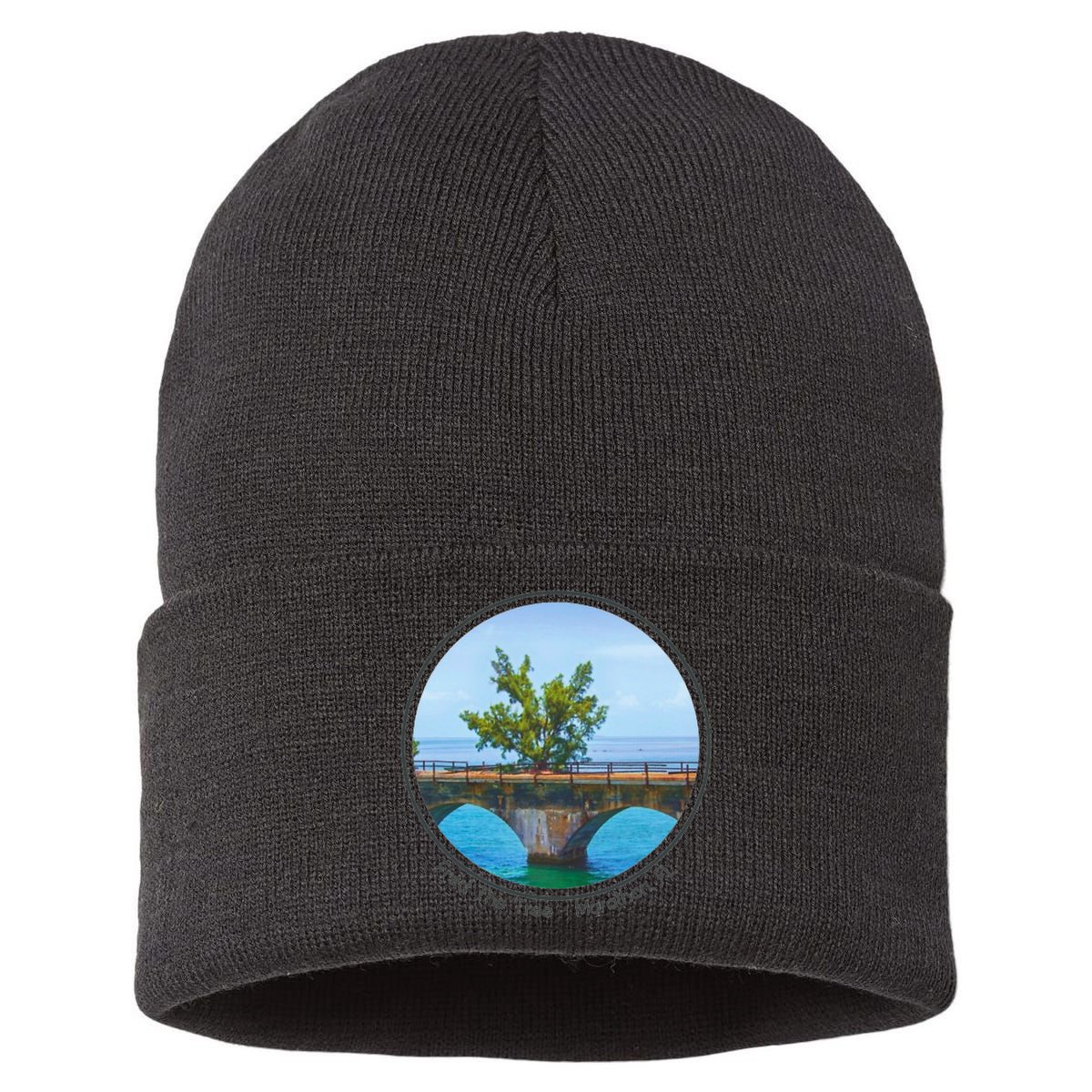 Fred The Tree Marathon Fl 7 Mile Bridge Tree Of Hope Sustainable Knit Beanie