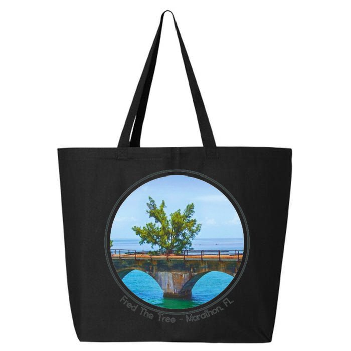 Fred The Tree Marathon Fl 7 Mile Bridge Tree Of Hope 25L Jumbo Tote