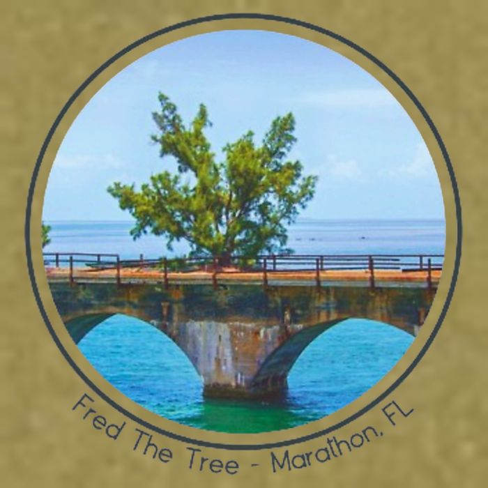 Fred The Tree Marathon Fl 7 Mile Bridge Tree Of Hope Garment-Dyed Women's Muscle Tee
