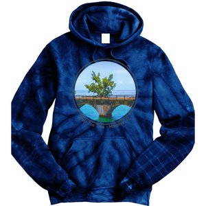 Fred The Tree Marathon Fl 7 Mile Bridge Tree Of Hope Tie Dye Hoodie