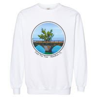 Fred The Tree Marathon Fl 7 Mile Bridge Tree Of Hope Garment-Dyed Sweatshirt