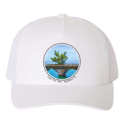 Fred The Tree Marathon Fl 7 Mile Bridge Tree Of Hope Yupoong Adult 5-Panel Trucker Hat