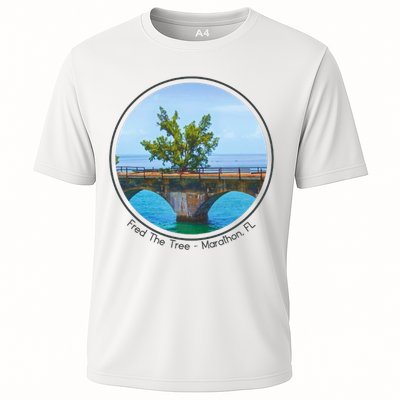 Fred The Tree Marathon Fl 7 Mile Bridge Tree Of Hope Performance Shirt
