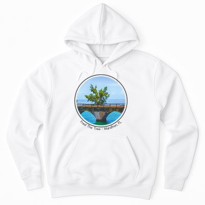 Fred The Tree Marathon Fl 7 Mile Bridge Tree Of Hope Hoodie