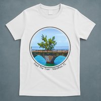 Fred The Tree Marathon Fl 7 Mile Bridge Tree Of Hope T-Shirt