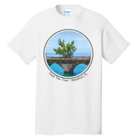 Fred The Tree Marathon Fl 7 Mile Bridge Tree Of Hope Tall T-Shirt