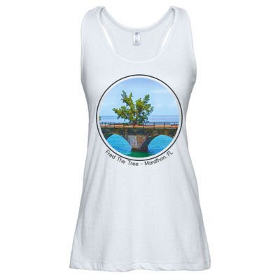 Fred The Tree Marathon Fl 7 Mile Bridge Tree Of Hope Ladies Essential Flowy Tank