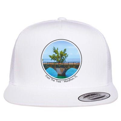 Fred The Tree Marathon Fl 7 Mile Bridge Tree Of Hope Flatbill Hat