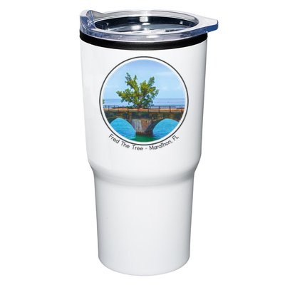 Fred The Tree Marathon Fl 7 Mile Bridge Tree Of Hope Tumbler
