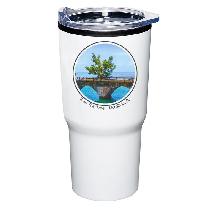 Fred The Tree Marathon Fl 7 Mile Bridge Tree Of Hope Tumbler