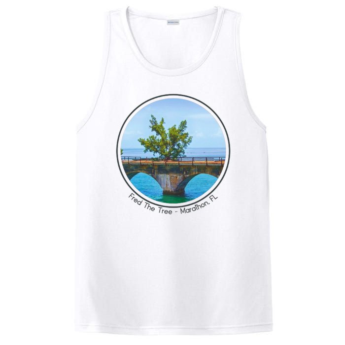 Fred The Tree Marathon Fl 7 Mile Bridge Tree Of Hope PosiCharge Competitor Tank