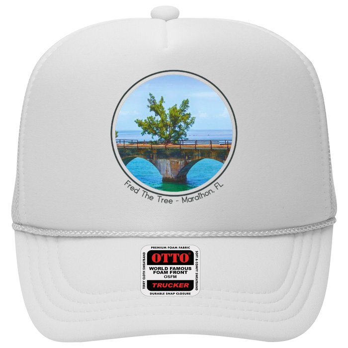 Fred The Tree Marathon Fl 7 Mile Bridge Tree Of Hope Hat