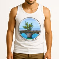 Fred The Tree Marathon Fl 7 Mile Bridge Tree Of Hope Tank Top
