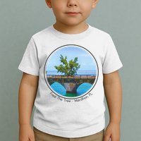 Fred The Tree Marathon Fl 7 Mile Bridge Tree Of Hope Toddler T-Shirt
