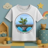 Fred The Tree Marathon Fl 7 Mile Bridge Tree Of Hope Toddler T-Shirt