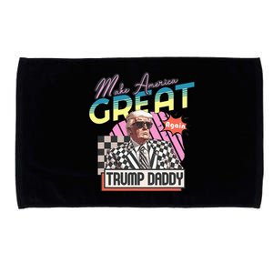 Funny Trump Take America Back DaddyS Home Trump Pink 2024 Microfiber Hand Towel