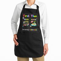 First Teach Then Beach I Am Earning A Summer Break Teacher Apron