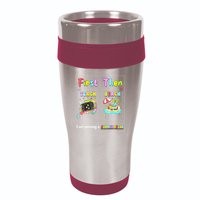 First Teach Then Beach I Am Earning A Summer Break Teacher 16oz Travel Tumbler