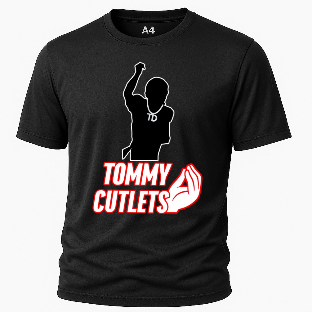 Football Td Tommy Cutlets Diamond Chain New York Italian Cooling Performance Crew T-Shirt
