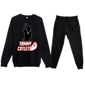 Football Td Tommy Cutlets Diamond Chain New York Italian Premium Crewneck Sweatsuit Set