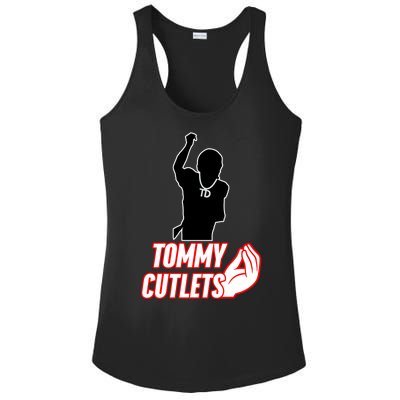 Football Td Tommy Cutlets Diamond Chain New York Italian Ladies PosiCharge Competitor Racerback Tank