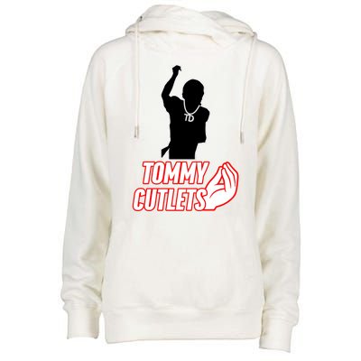 Football Td Tommy Cutlets Diamond Chain New York Italian Womens Funnel Neck Pullover Hood