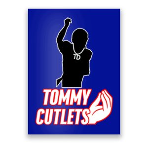 Football Td Tommy Cutlets Diamond Chain New York Italian Poster