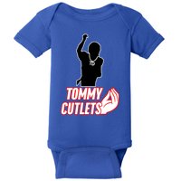 Football Td Tommy Cutlets Diamond Chain New York Italian Baby Bodysuit