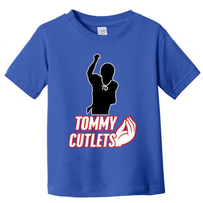 Football Td Tommy Cutlets Diamond Chain New York Italian Toddler T-Shirt