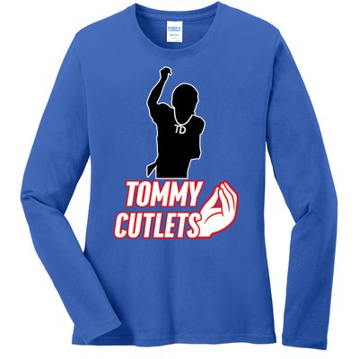 Football Td Tommy Cutlets Diamond Chain New York Italian Ladies Long Sleeve Shirt