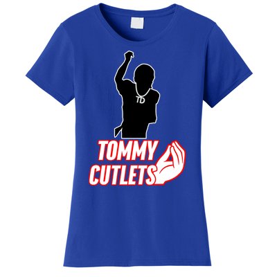 Football Td Tommy Cutlets Diamond Chain New York Italian Women's T-Shirt