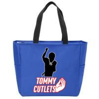 Football Td Tommy Cutlets Diamond Chain New York Italian Zip Tote Bag