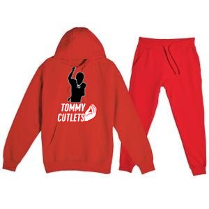 Football Td Tommy Cutlets Diamond Chain New York Italian Premium Hooded Sweatsuit Set