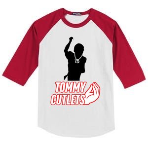 Football Td Tommy Cutlets Diamond Chain New York Italian Kids Colorblock Raglan Jersey